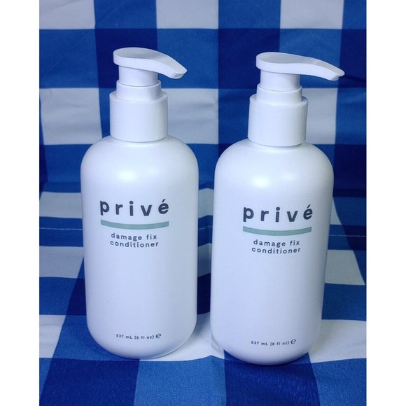 Prive Other - Prive Damage Fix Conditioner Repairs & Protects Dull, Damaged Hair 8 Fl oz X 2